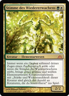 Voice of Resurgence
Dragon's Maze - German
Single
Magic The Gathering