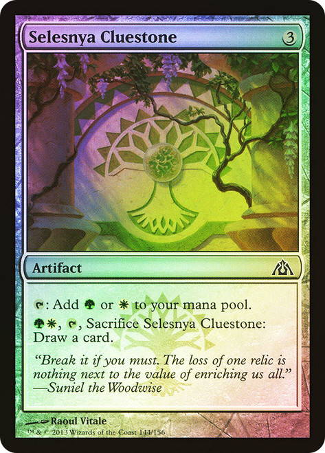 Selesnya Cluestone\nDragon's Maze\nSingle\nMagic The Gathering