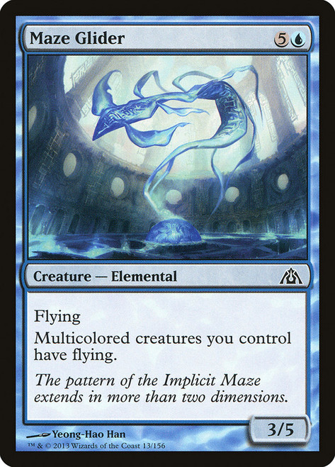 Maze Glider\nDragon's Maze\nSingle\nMagic The Gathering