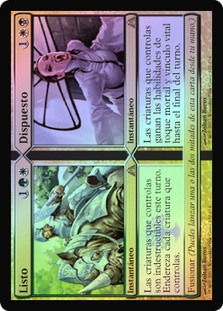 Ready // Willing
Dragon's Maze - Spanish
Single
Magic The Gathering