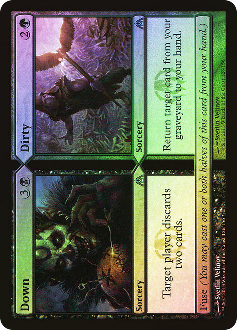 Down // Dirty
Dragon's Maze
Single
Magic: The Gathering