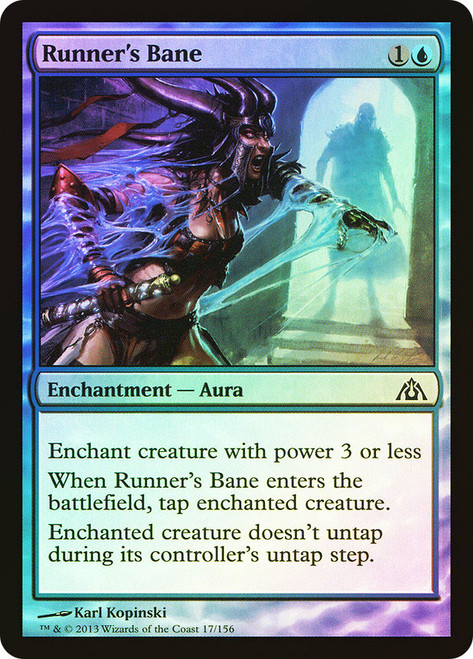 Runner's Bane\nDragon's Maze\nSingle\nMagic The Gathering