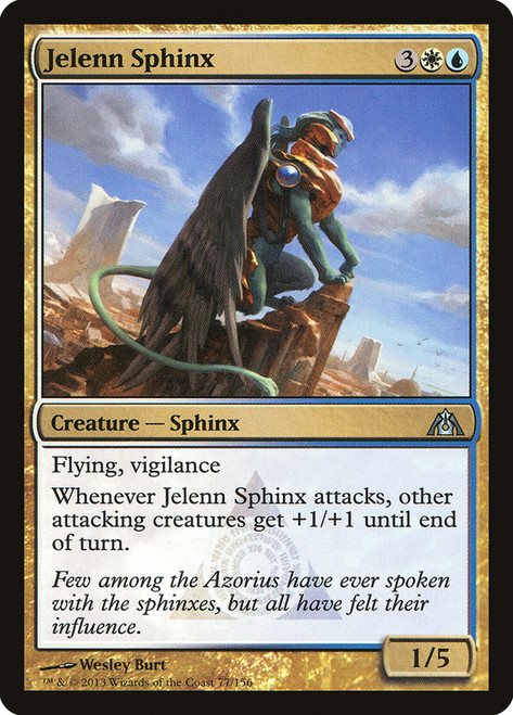 Jelenn Sphinx\nDragon's Maze\nSingle\nMagic The Gathering