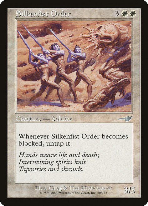 Silkenfist Order\nNemesis\nSingle\nMagic The Gathering