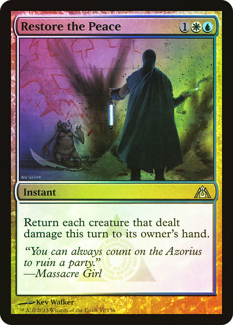 Restore the Peace\nDragon's Maze\nSingle\nMagic The Gathering