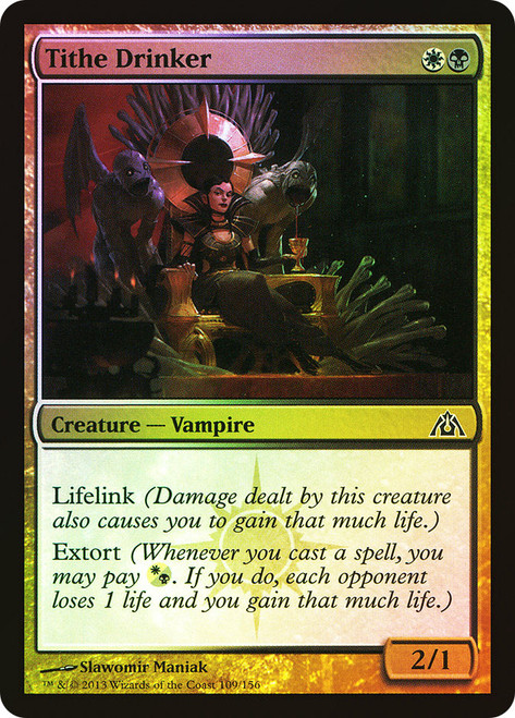Tithe Drinker\nDragon's Maze\nSingle\nMagic The Gathering
