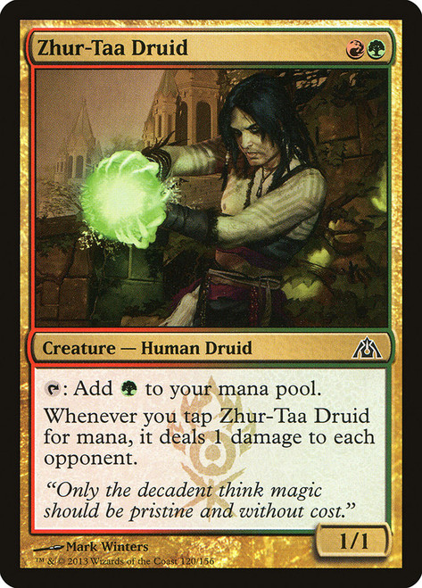 Zhur-Taa Druid\nDragon's Maze\nSingle\nMagic The Gathering