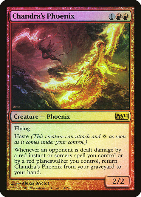 Chandra's Phoenix\nMagic 2014 Core Set\nSingle\nMagic The Gathering