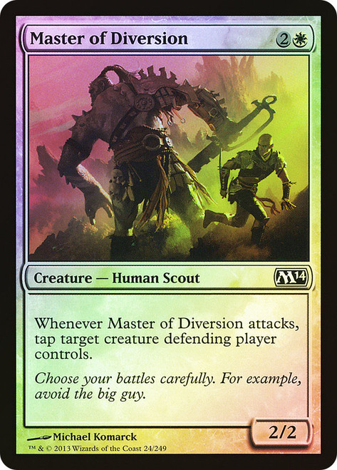 Master of Diversion\nMagic 2014 Core Set\nSingle\nMagic The Gathering