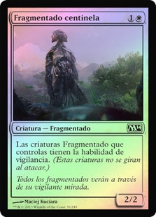 Sentinel Sliver
Magic 2014 Core Set (Foil) - Spanish
Single
Magic The Gathering
