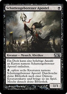 Shadowborn Apostle
Magic 2014 Core Set - German
Single
Magic The Gathering