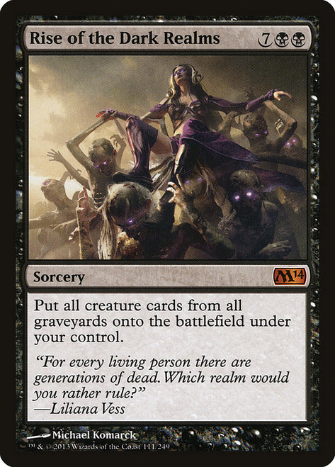 Rise of the Dark Realms\nMagic 2014 Core Set\nSingle\nMagic The Gathering