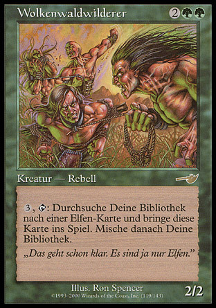 Skyshroud Poacher
Nemesis (Foil) - German
Single
Magic The Gathering