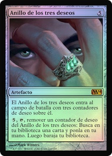 Ring of Three Wishes
Magic 2014 Core Set (Foil) - Spanish
Single
Magic The Gathering