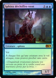 Windreader Sphinx
Magic 2014 Core Set (Foil) - French
Single
Magic The Gathering