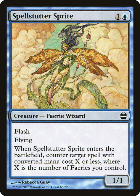 Spellstutter Sprite\nModern Masters: 2013 Edition\nSingle\nMagic The Gathering