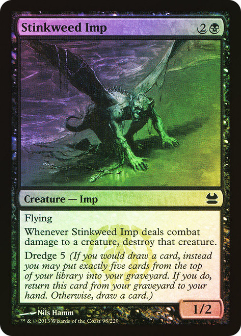 Stinkweed Imp\nModern Masters: 2013 Edition\nSingle\nMagic The Gathering