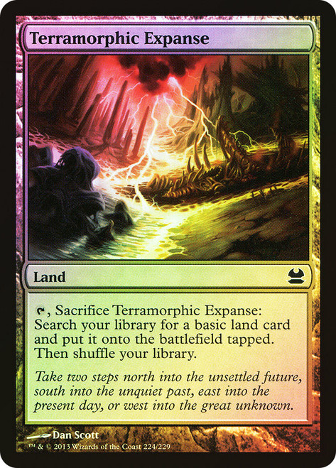 Terramorphic Expanse\nModern Masters: 2013 Edition\nSingle\nMagic The Gathering