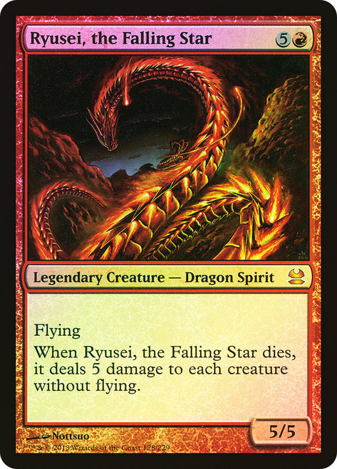 Ryusei, the Falling Star\nModern Masters: 2013 Edition\nSingle\nMagic The Gathering