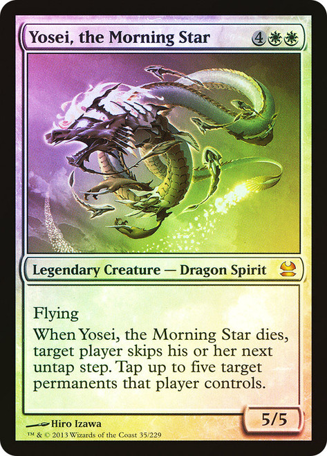 Yosei, the Morning Star\nModern Masters: 2013 Edition\nSingle\nMagic The Gathering