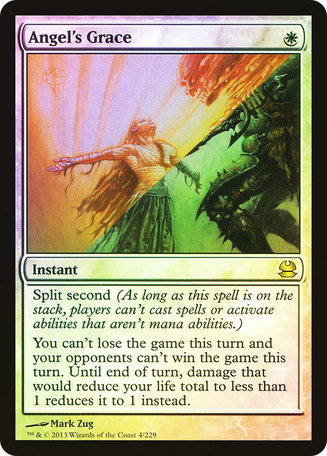 Angel's Grace\nModern Masters: 2013 Edition\nSingle\nMagic The Gathering