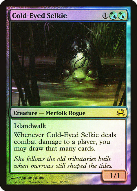 Cold-Eyed Selkie\nModern Masters: 2013 Edition\nSingle\nMagic The Gathering