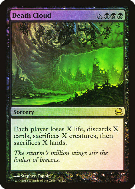 Death Cloud\nModern Masters: 2013 Edition\nSingle\nMagic The Gathering
