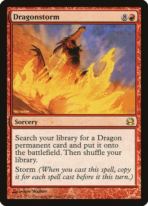 Dragonstorm\nModern Masters: 2013 Edition\nSingle\nMagic The Gathering