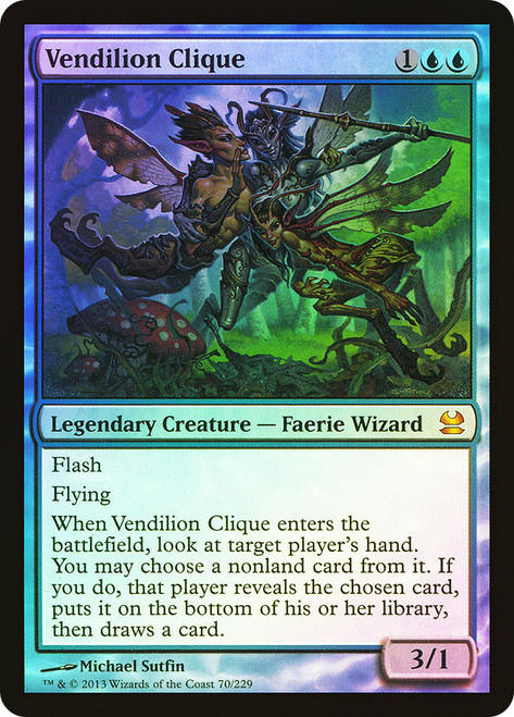 Vendilion Clique\nModern Masters: 2013 Edition\nSingle\nMagic The Gathering