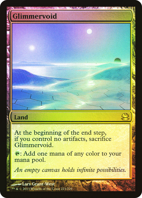 Glimmervoid\nModern Masters: 2013 Edition\nSingle\nMagic The Gathering