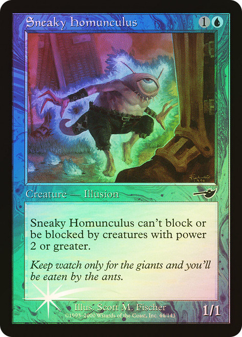 Sneaky Homunculus\nNemesis\nSingle\nMagic The Gathering