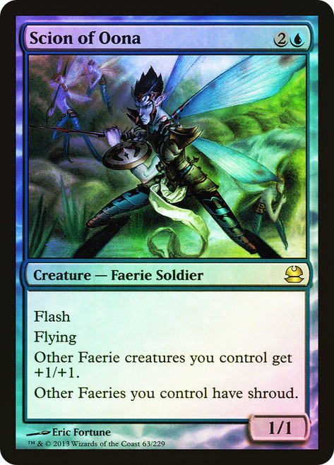 Scion of Oona\nModern Masters: 2013 Edition\nSingle\nMagic The Gathering