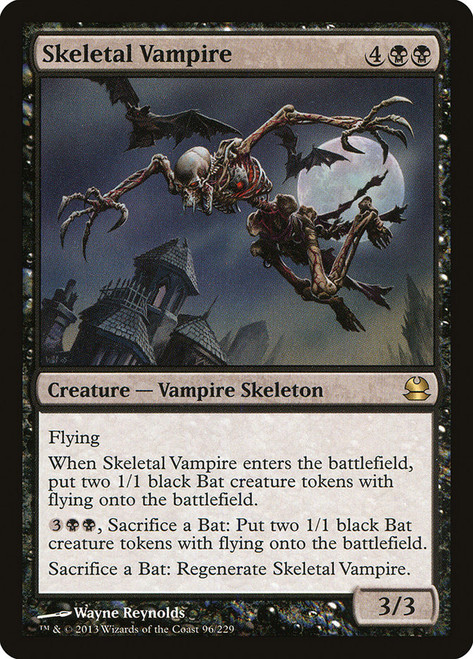 Skeletal Vampire\nModern Masters: 2013 Edition\nSingle\nMagic The Gathering