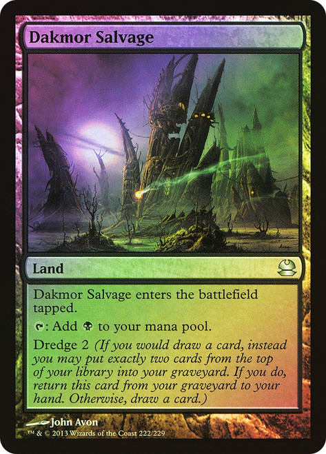 Dakmor Salvage\nModern Masters: 2013 Edition\nSingle\nMagic The Gathering