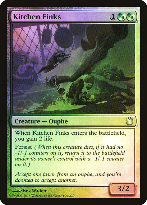 Kitchen Finks\nModern Masters: 2013 Edition\nSingle\nMagic The Gathering