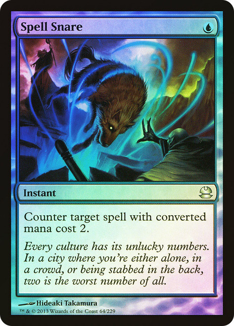 Spell Snare\nModern Masters: 2013 Edition\nSingle\nMagic The Gathering