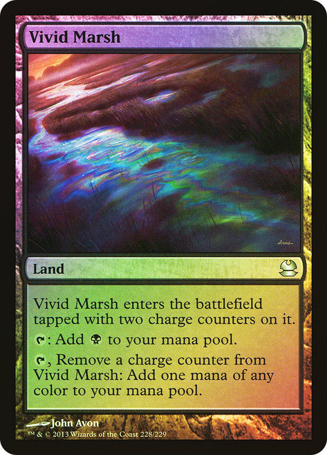 Vivid Marsh\nModern Masters: 2013 Edition\nSingle\nMagic The Gathering