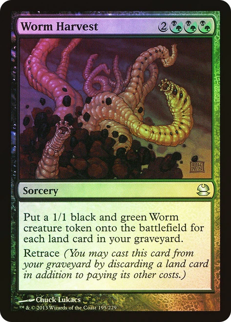 Worm Harvest\nModern Masters: 2013 Edition\nSingle\nMagic The Gathering