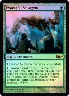 Savage Summoning
Magic 2014 Core Set (Foil) - Portuguese
Single
Magic The Gathering