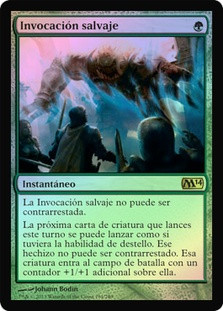Savage Summoning
Magic 2014 Core Set (Foil) - Spanish
Single
Magic The Gathering