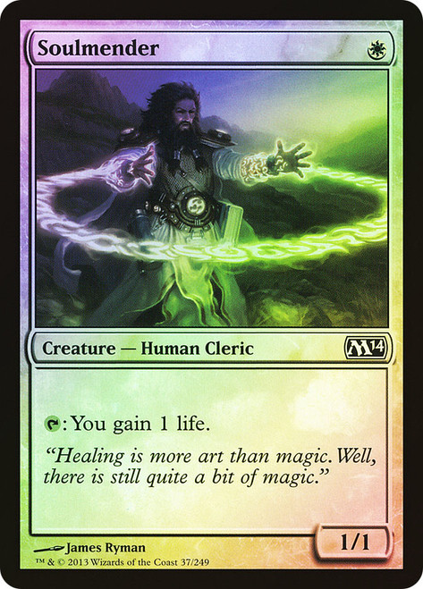 Soulmender\nMagic 2014 Core Set\nSingle\nMagic The Gathering