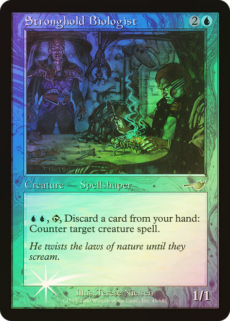 Stronghold Biologist\nNemesis\nSingle\nMagic The Gathering