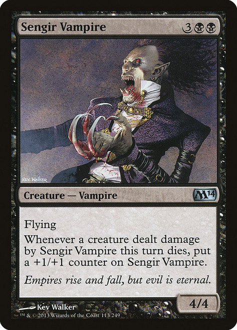 Sengir Vampire\nMagic 2014 Core Set\nSingle\nMagic The Gathering