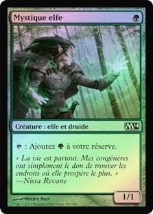 Elvish Mystic
Magic 2014 Core Set (Foil) - French
Single
Magic The Gathering