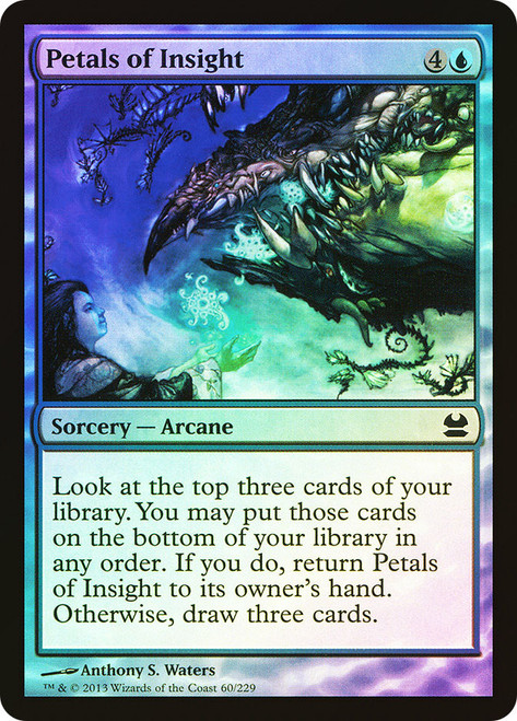 Petals of Insight\nModern Masters: 2013 Edition\nSingle\nMagic The Gathering