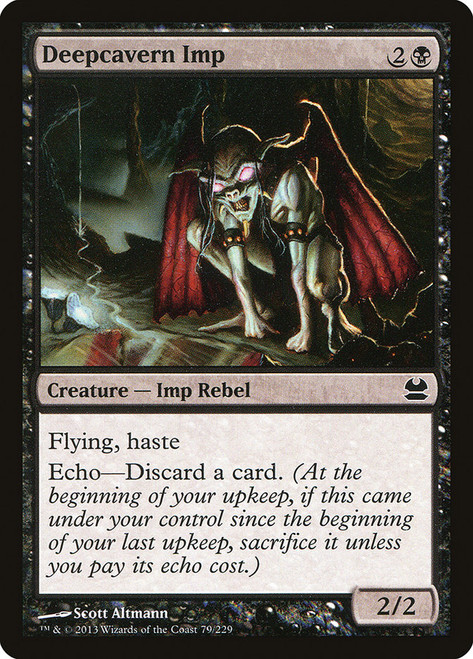 Deepcavern Imp\nModern Masters: 2013 Edition\nSingle\nMagic The Gathering