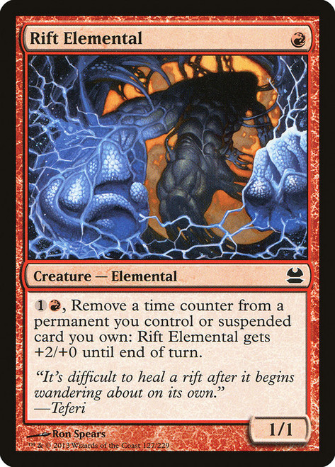 Rift Elemental\nModern Masters: 2013 Edition\nSingle\nMagic The Gathering
