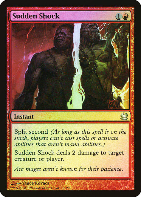 Sudden Shock\nModern Masters: 2013 Edition\nSingle\nMagic The Gathering