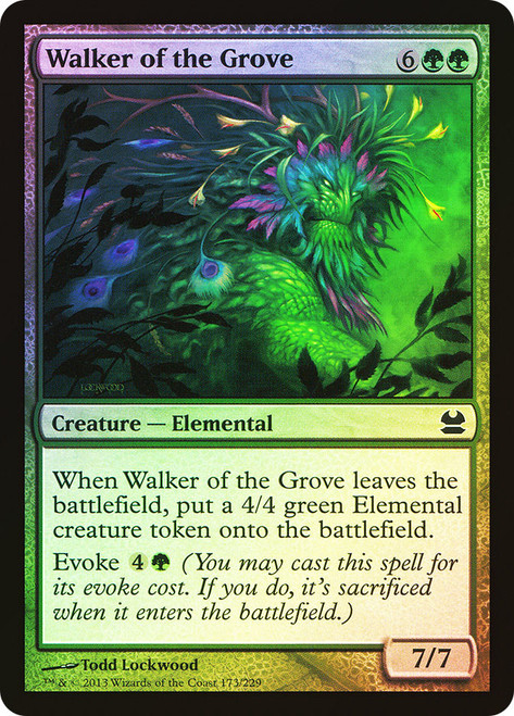 Walker of the Grove\nModern Masters: 2013 Edition\nSingle\nMagic The Gathering
