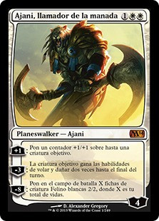 Ajani, Caller of the Pride
Magic 2014 Core Set - Spanish
Single
Magic The Gathering